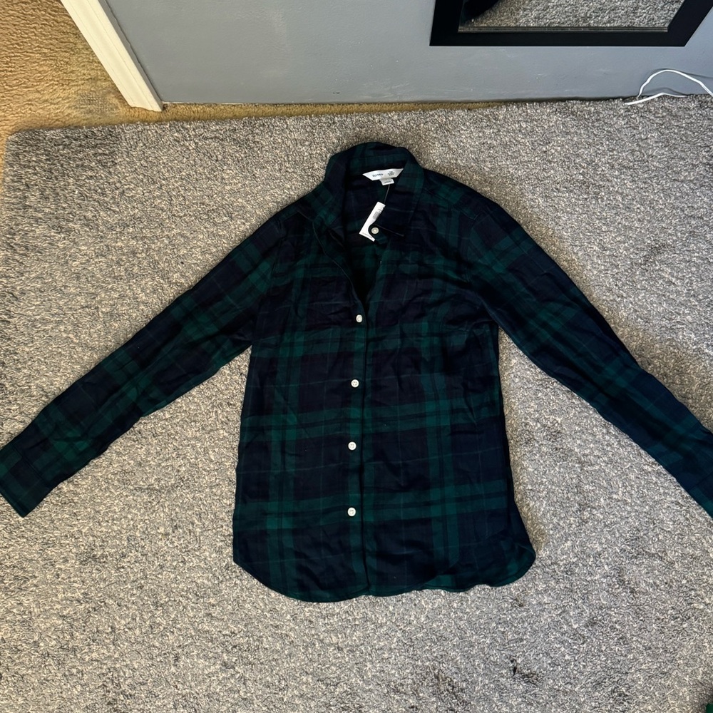 Green flannel